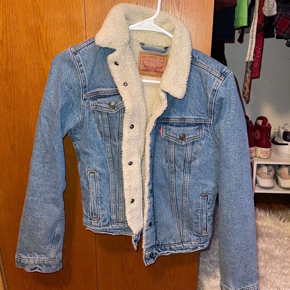NEW Levi’s wool jean jacket